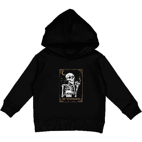 Alcohol Tarot Card Occult Club Gothic Vice Kids Pullover Hoodies