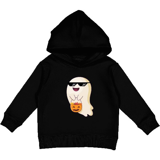 trick or treat thug life Kids Pullover Hoodies