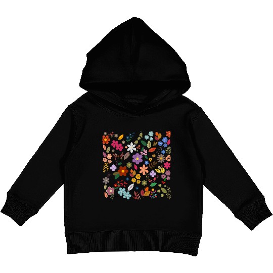 wildflowers Kids Pullover Hoodies