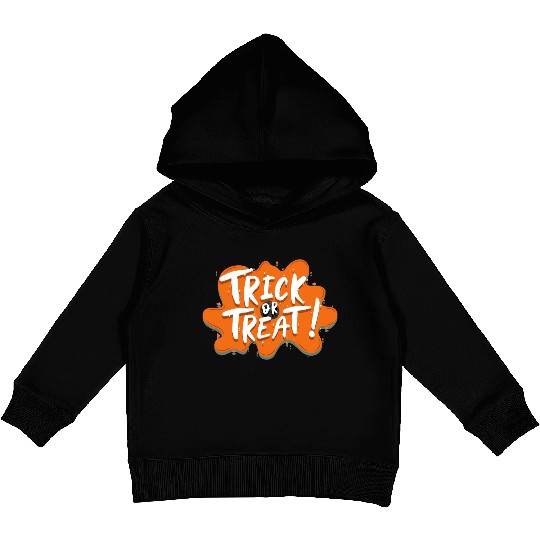 Trick or treat Kids Pullover Hoodies
