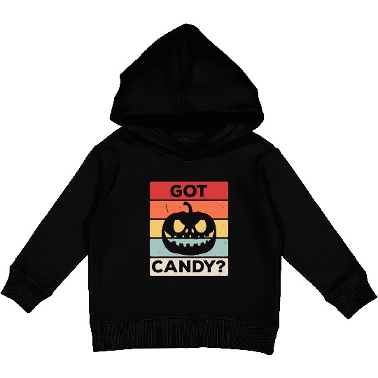 Got Candy Trick Or Treat Pumpkin Jack Kids Pullover Hoodies
