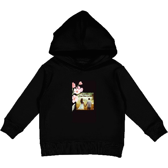Amour: Toi et moi, C' est pour la vie Kids Pullover Hoodies