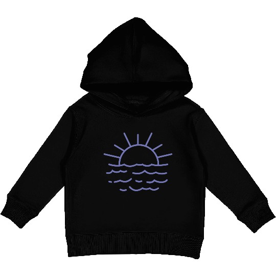 Here Comes The Sun Kids Pullover Hoodies