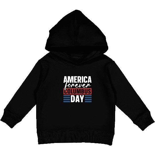 Columbus Day 1492 Kids Pullover Hoodies