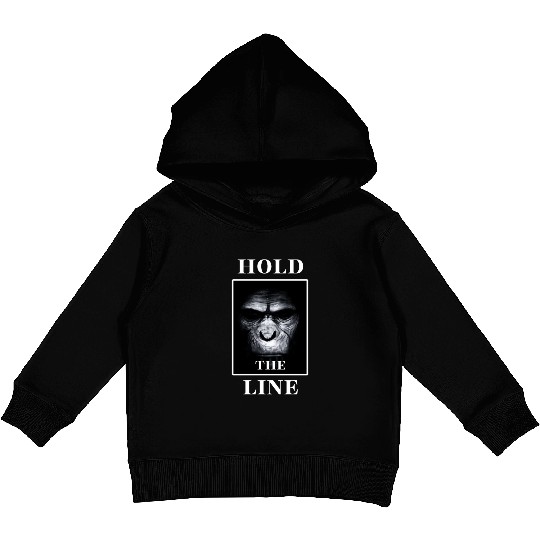 APE Monkey Face "Hold the Line" Kids Pullover Hoodies