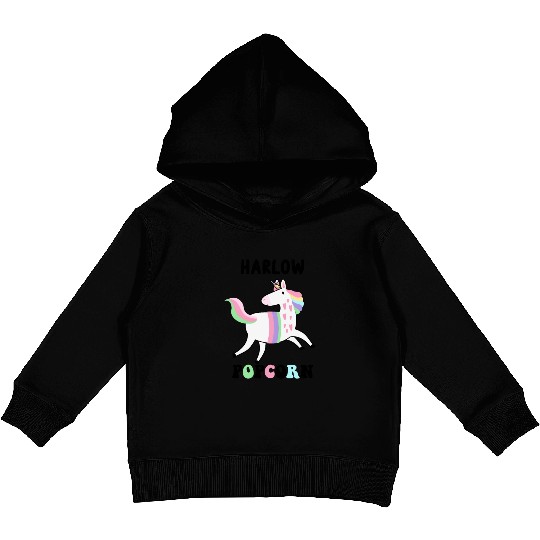 Harlow And Popcorn Merch Popcorn The Pony Kids Pullover Hoodies