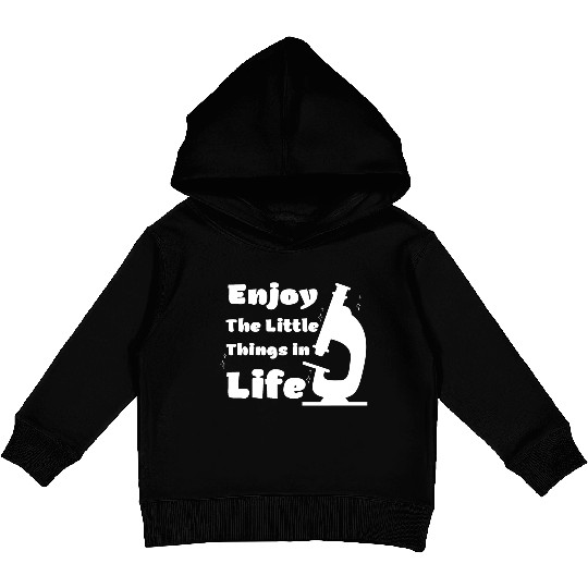 funny microscope, microbiologists biology nerd Kids Pullover Hoodies