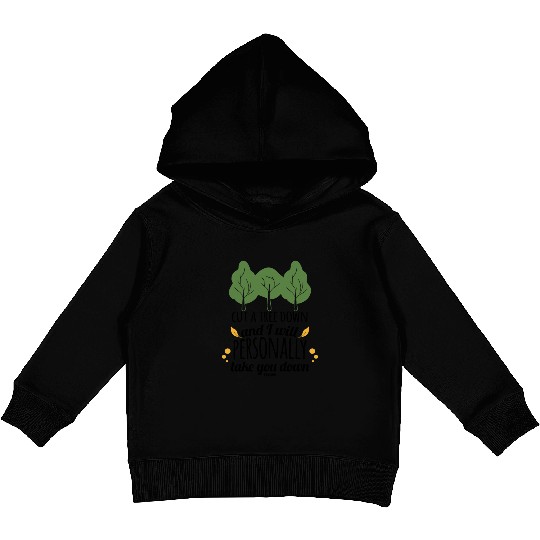 Deciduous Tree Hugging Nature Kids Pullover Hoodies