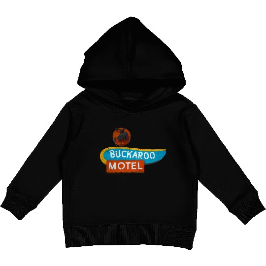 Buckaroo Motel Sign Route 66 Tucumcari New Mexico Kids Pullover Hoodies