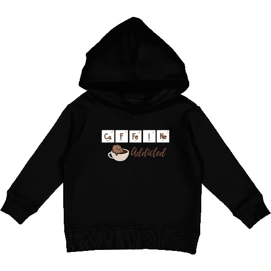 Caffeine Addicted Kids Pullover Hoodies