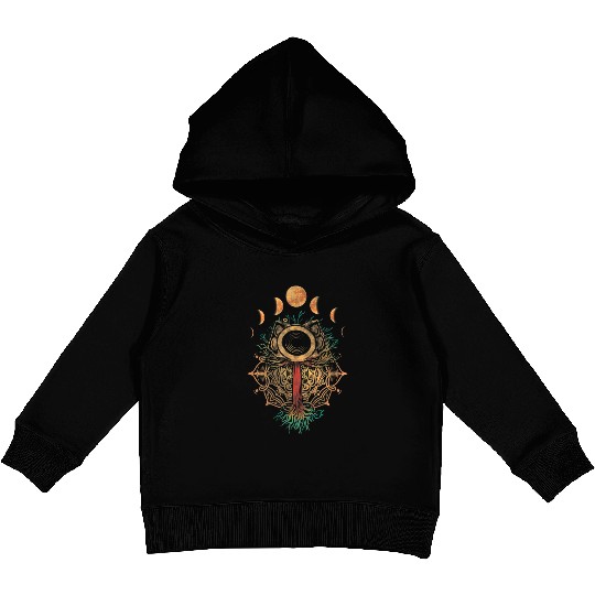 Mardi Gras Carnival Mexican Graphic Bead Heartbeat Kids Pullover Hoodies