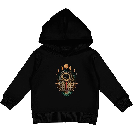 Mardi Gras Carnival Mexican Graphic Bead Heartbeat Kids Pullover Hoodies