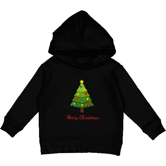 Christmas tree Kids Pullover Hoodies