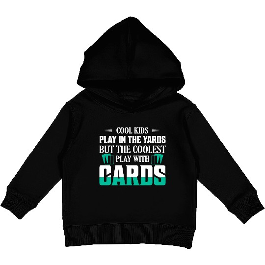 Cool Kids Play In The Yards Funny TCG Trading Car Kids Pullover Hoodies