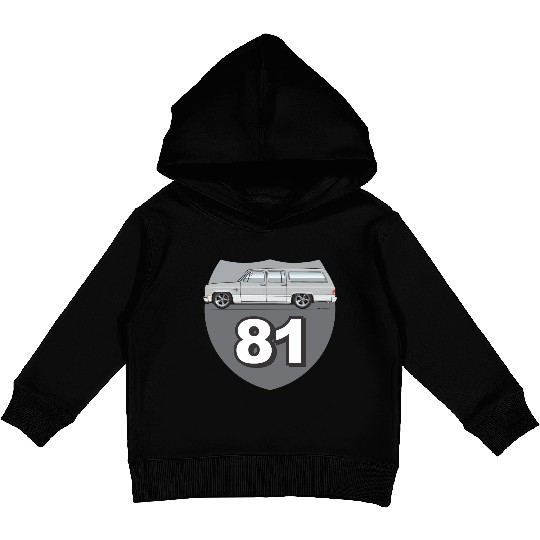 81 Light Silver Kids Pullover Hoodies