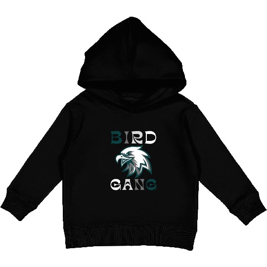 Eagle Bird Gang Funny Philadelphia Kids Pullover Hoodies