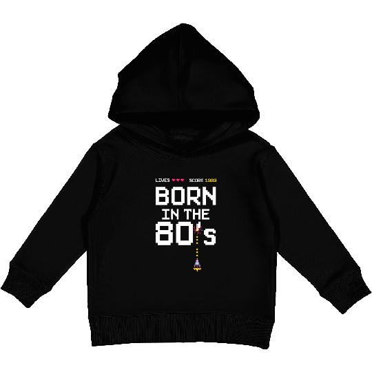 1989 Birtday Retro Gamer Pixel Born in the 80s Kids Pullover Hoodies