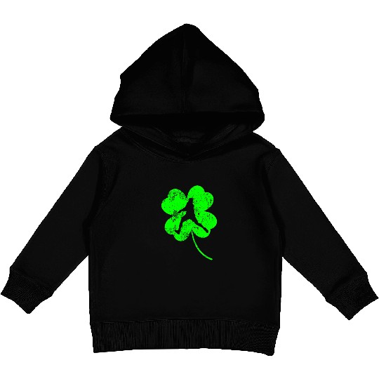 Tennis St. Patrick's day shamrock Kids Pullover Hoodies
