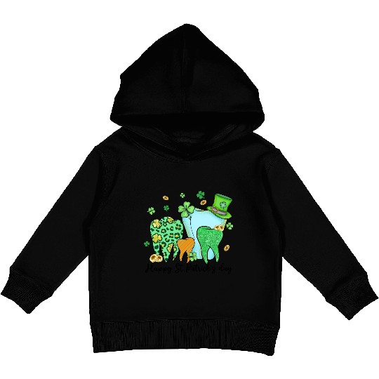 Happy Nurse Patricks Day Kids Pullover Hoodies