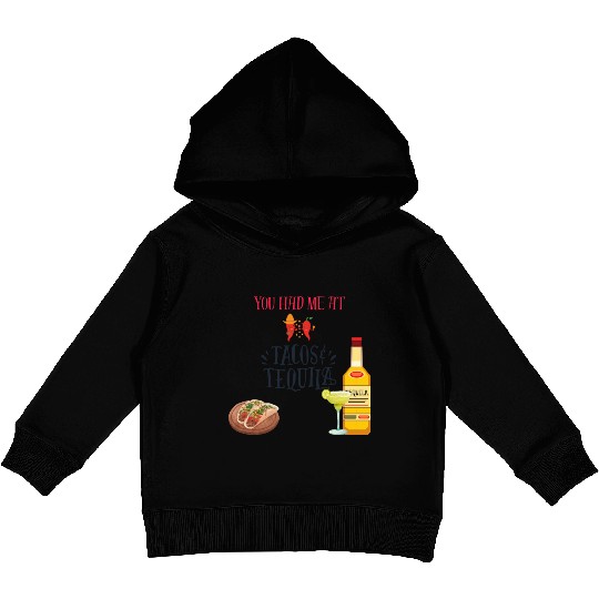 Tacos & Tequila Kids Pullover Hoodies