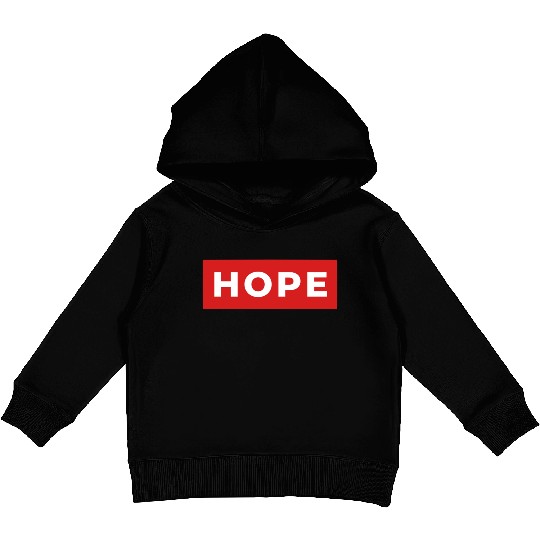 HOPE Unisex retro design for Kids Pullover Hoodies , Stickers,