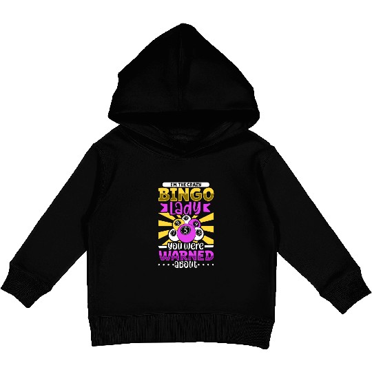 Bingo Card Game Grandma Bingo Player Bingo Cards Kids Pullover Hoodies