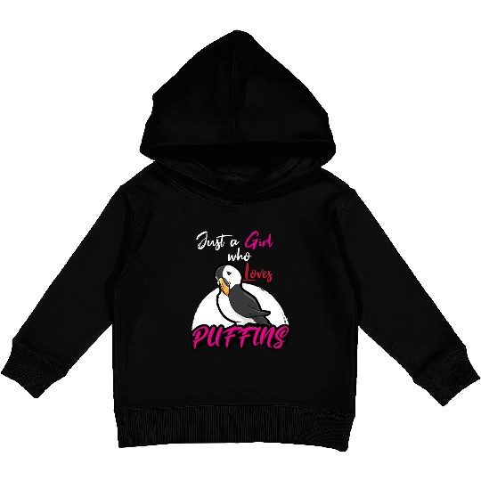Puffin Lover Puffins Kids Pullover Hoodies