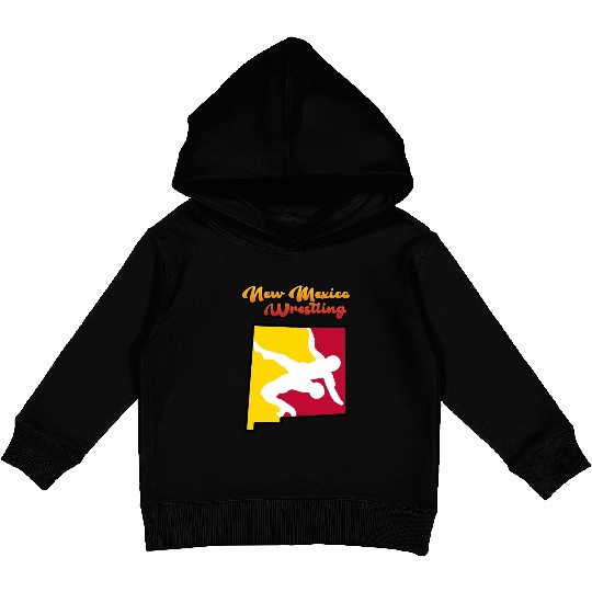 New Mexico Wrestling Kids Pullover Hoodies