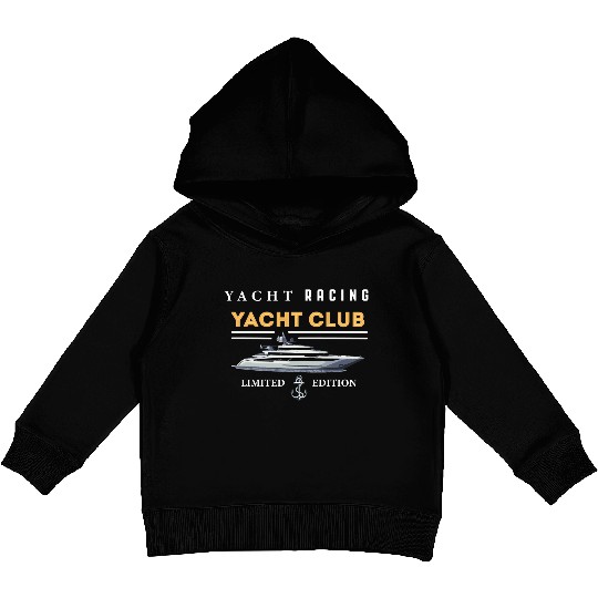 Yacht Racing Yacht Club Kids Pullover Hoodies