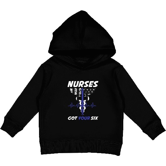 Funny Nurse Cute for Nurse Lover Dental Nurse Kids Pullover Hoodies