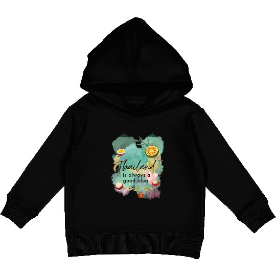 Thailand is always a Good idea Kids Pullover Hoodies