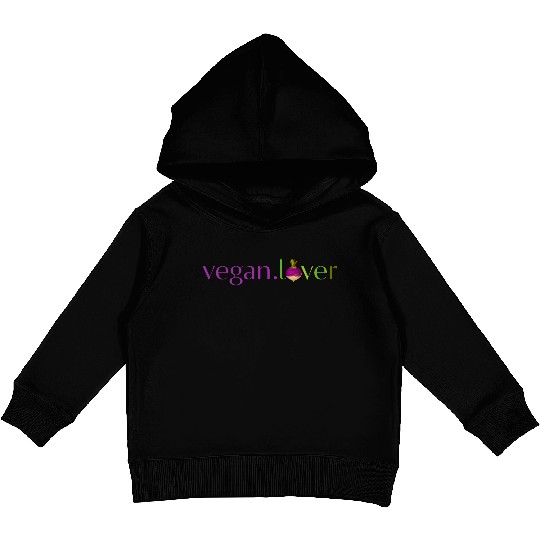Vegan lover turnip Kids Pullover Hoodies
