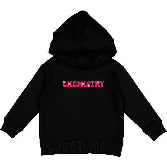 Floral Chemistry: A Beautiful Blend of Science and Kids Pullover Hoodies