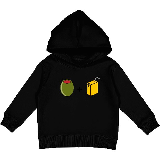 Olive Juice I Love You Kids Pullover Hoodies