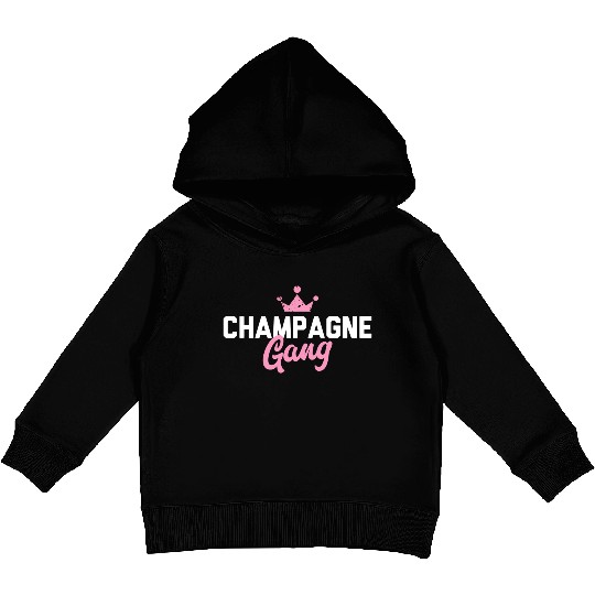 Champagne Gang Kids Pullover Hoodies