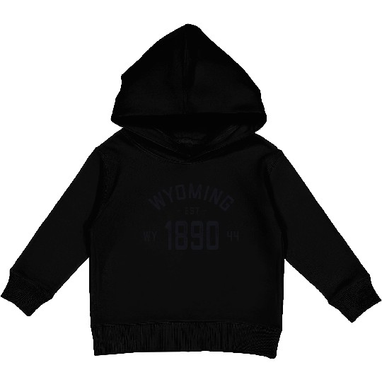 Wyoming Wyoming Wy Usa Kids Pullover Hoodies