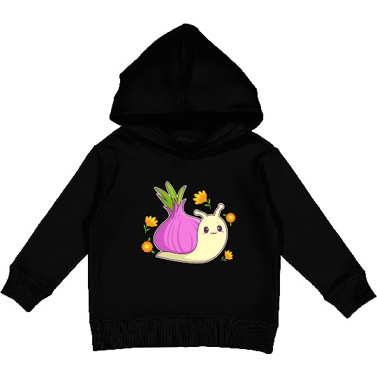 Aesthetic Kawaii Onion Kids Pullover Hoodies