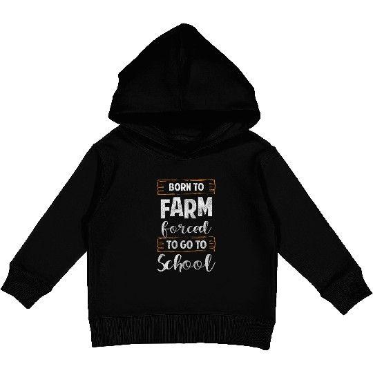 Harvest Field Worker Hard Work Vegetable Kids Pullover Hoodies