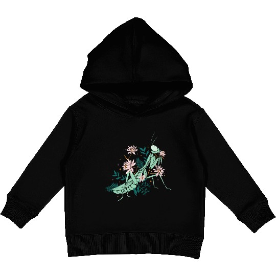 Entomology Entomologists Insect Lover Floral Kids Pullover Hoodies