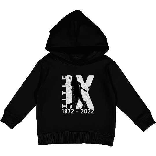 Title Ix 50Th Anniversary Us Education Amendments Kids Pullover Hoodies