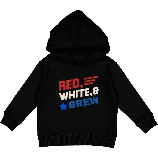 4th of July US independence day Kids Pullover Hoodies