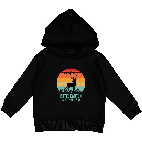 Bryce Canyon National Park Kids Pullover Hoodies