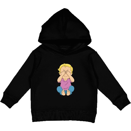 Peek-a-Boo Kid Kids Pullover Hoodies