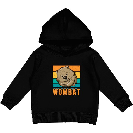 Wombat Kids Pullover Hoodies