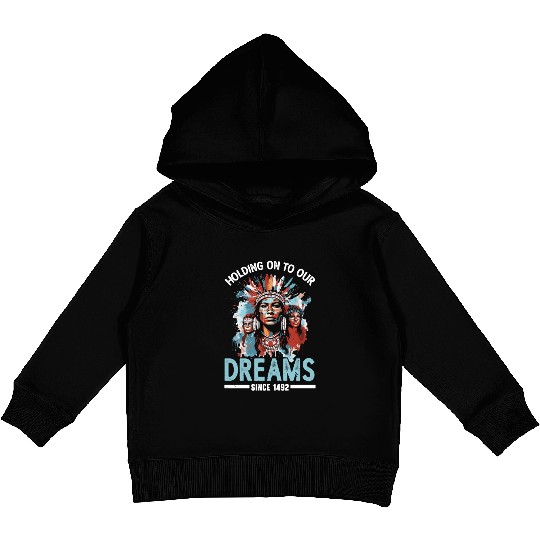 Aboriginal Indians Indigenous Native American Day Kids Pullover Hoodies