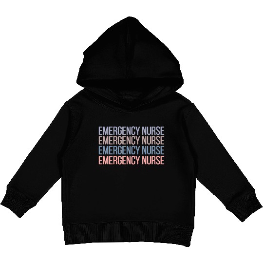 Er Nurse Emergency Room Nurse Registered Nurse Kids Pullover Hoodies