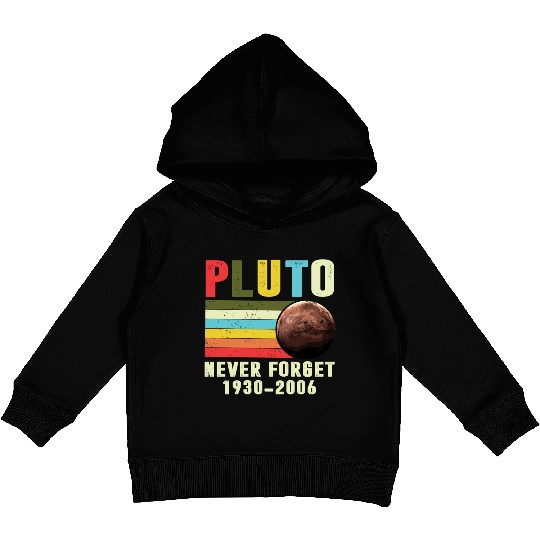 Pluto Never Forget 1930 2006 Kids Pullover Hoodies
