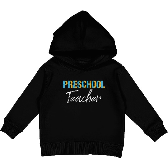 Preschool Teacher Kids Pullover Hoodies