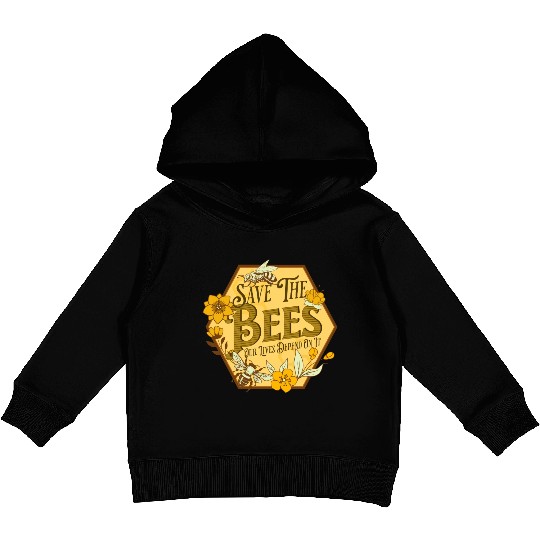 Honey Bee Beekeeping Save The Bees Kids Pullover Hoodies