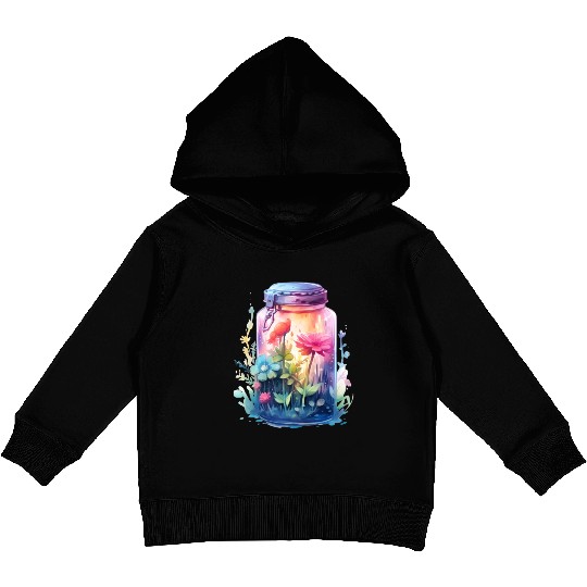 Wild Flowers Kids Pullover Hoodies Design - Funny gift